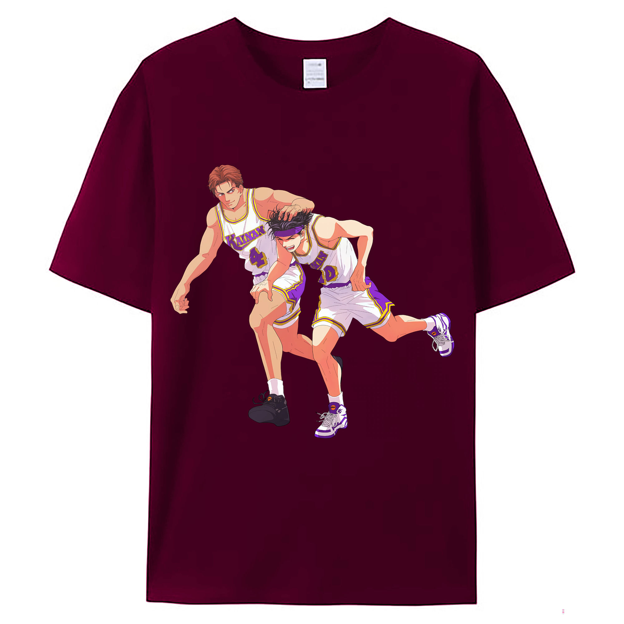 （画像用） SLAM DUNK／スラムダンク レディースカジュアルプリントTシャツ（綿100％）